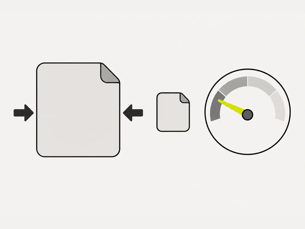 Diagram: a free transcript with an optional saved library and folders above it