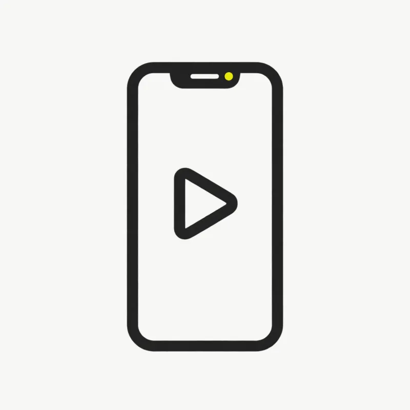 Illustration: a video file converted into accurate, structured text